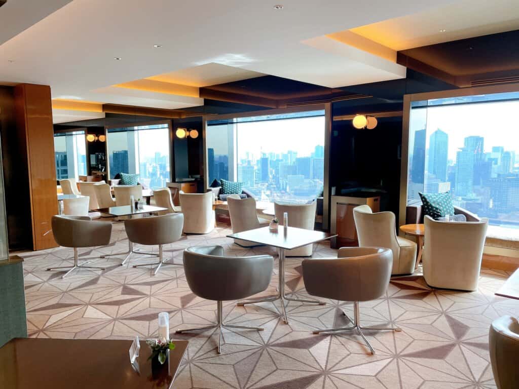 クラブラウンジ全体の様子