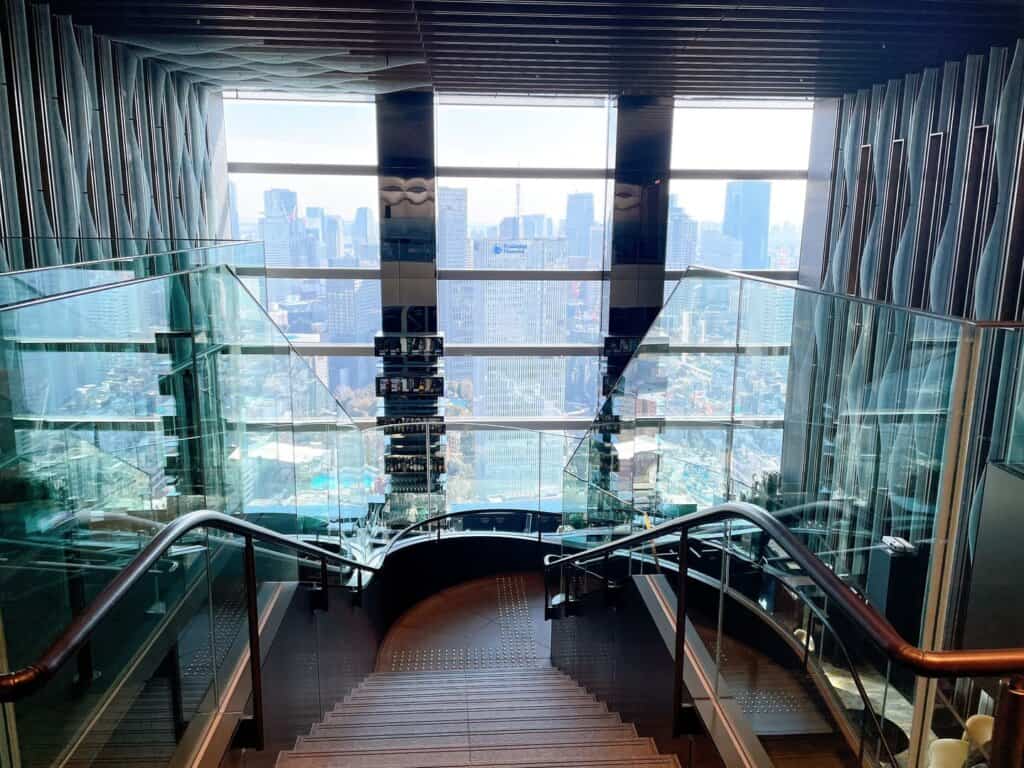 プリンスギャラリー紀尾井町のロビーラウンジ