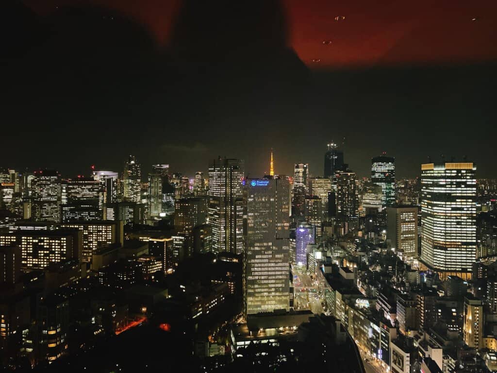 赤坂方面の夜景