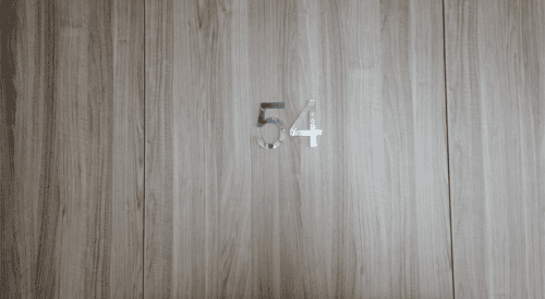 54階のエレベーターホール