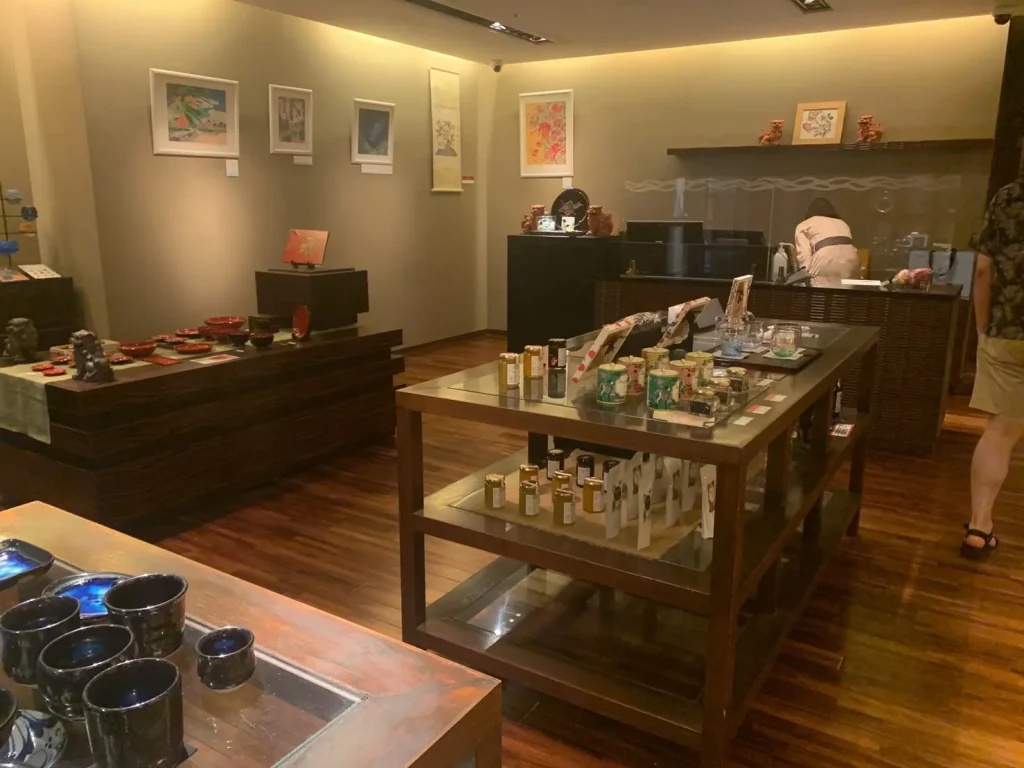 ブティックショップ全体の様子