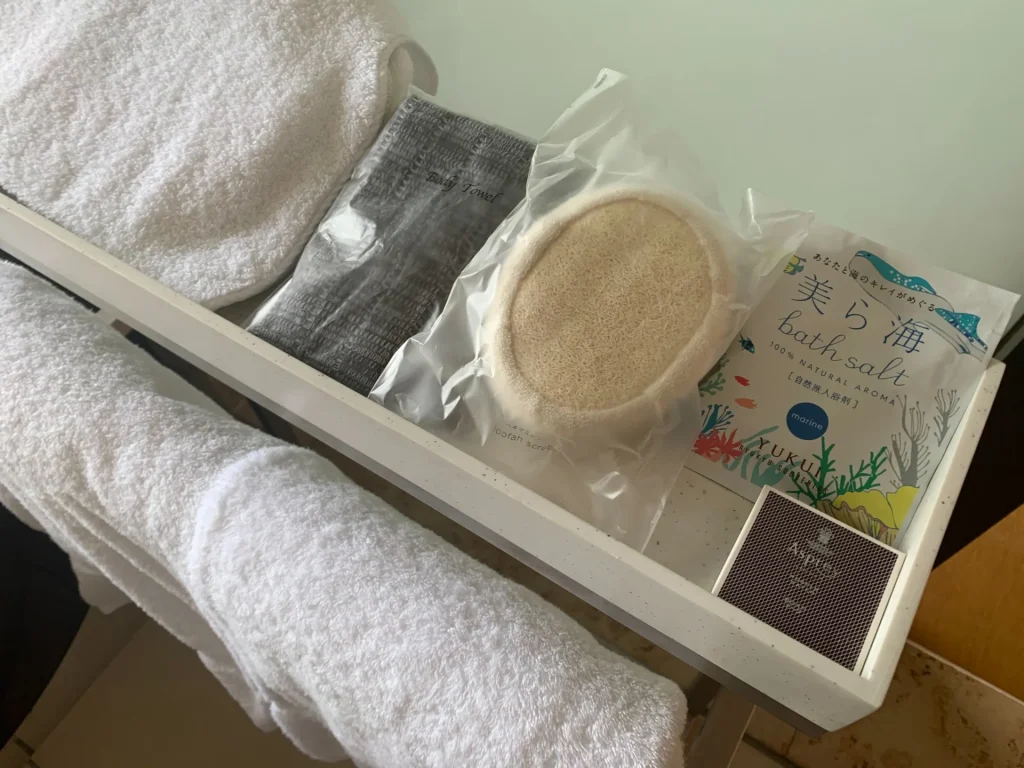 ボディタオルやバスソルト
