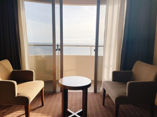 お部屋から見えるオーシャンビュー