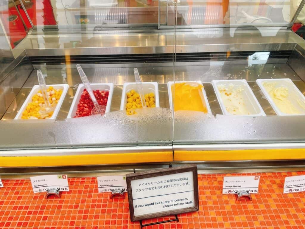 アイスクリームコーナー