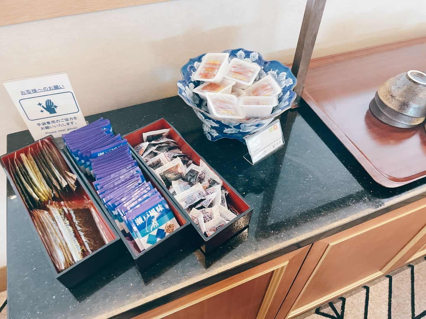 納豆とふりかけ