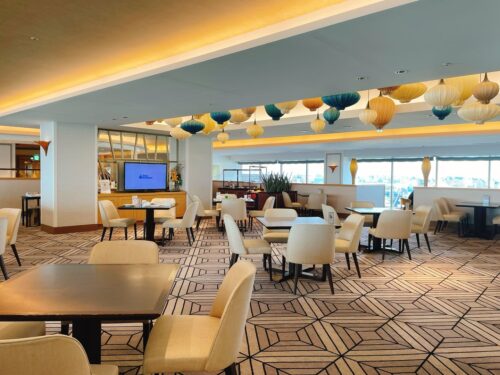 クラブラウンジ全体の様子