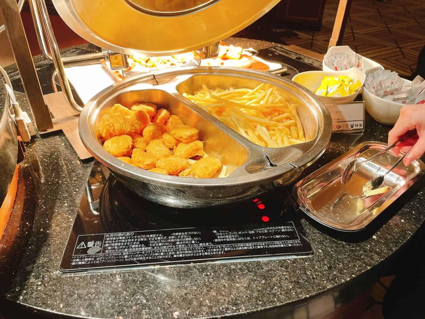 チキンナゲット、ポテト