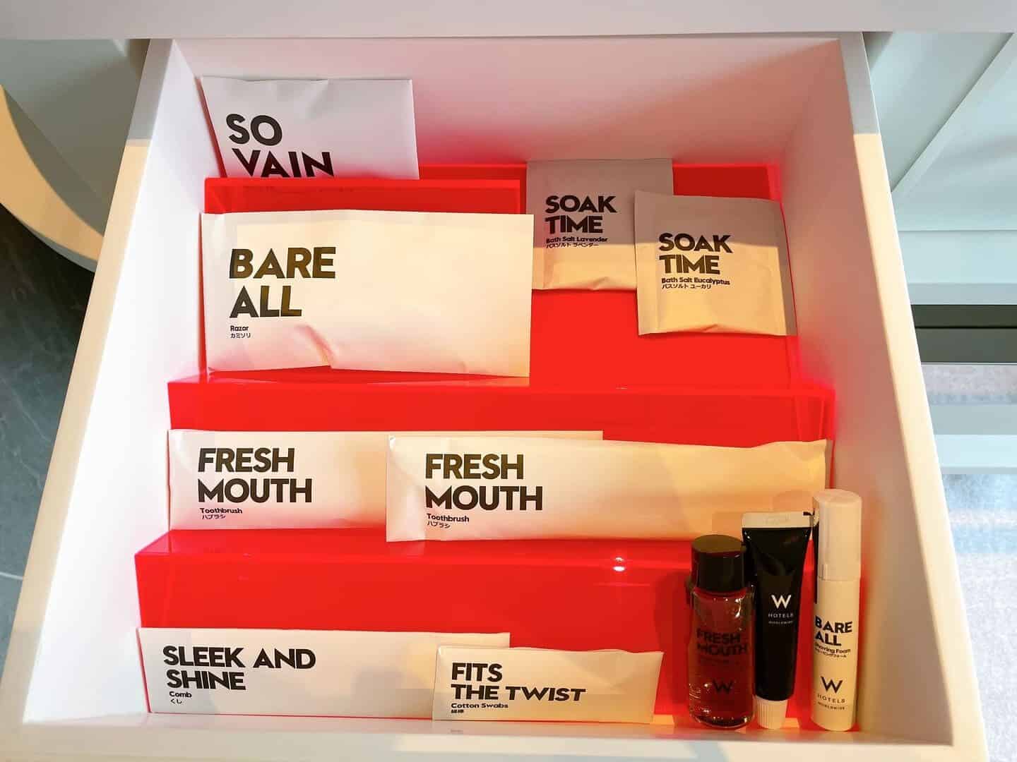 基礎アメニティセット