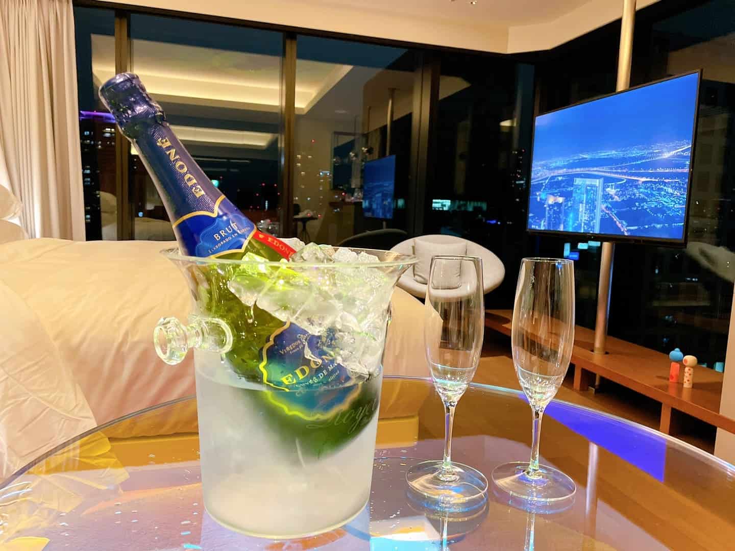 シャンパンクーラーのレンタルも可能