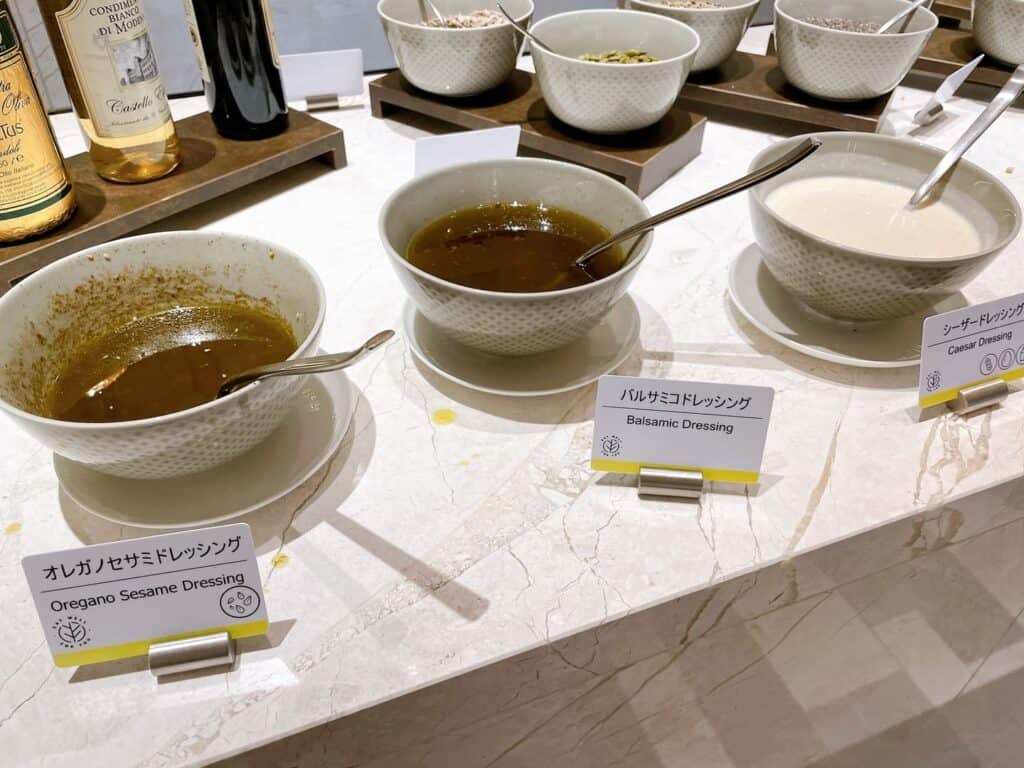 ドレッシングコーナー