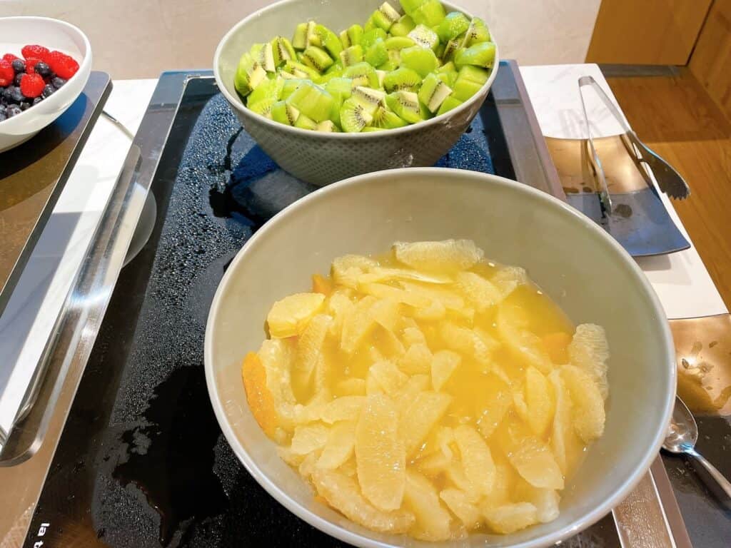 キウイにグレープフルーツ