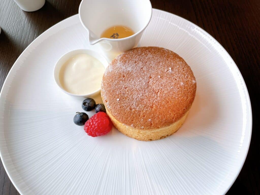 スフレパンケーキ