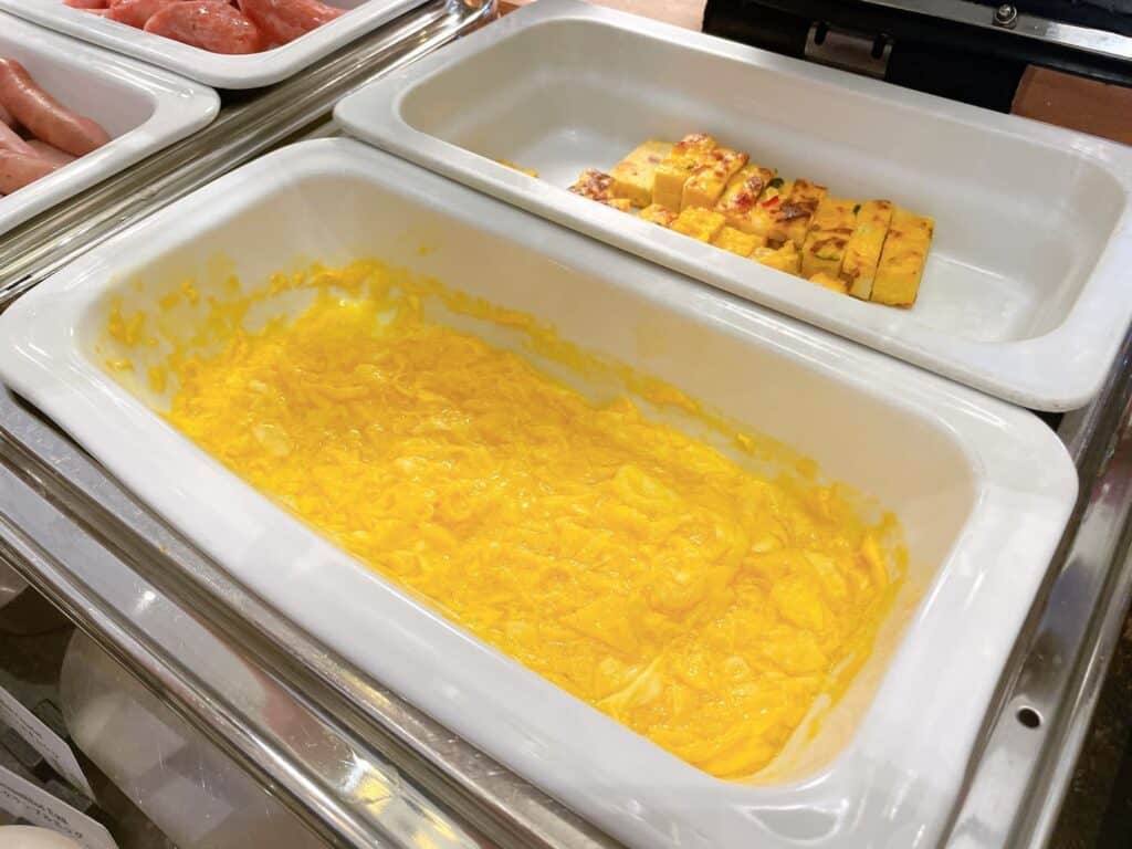 スクランブルエッグ、スパニッシュ風オムレツ