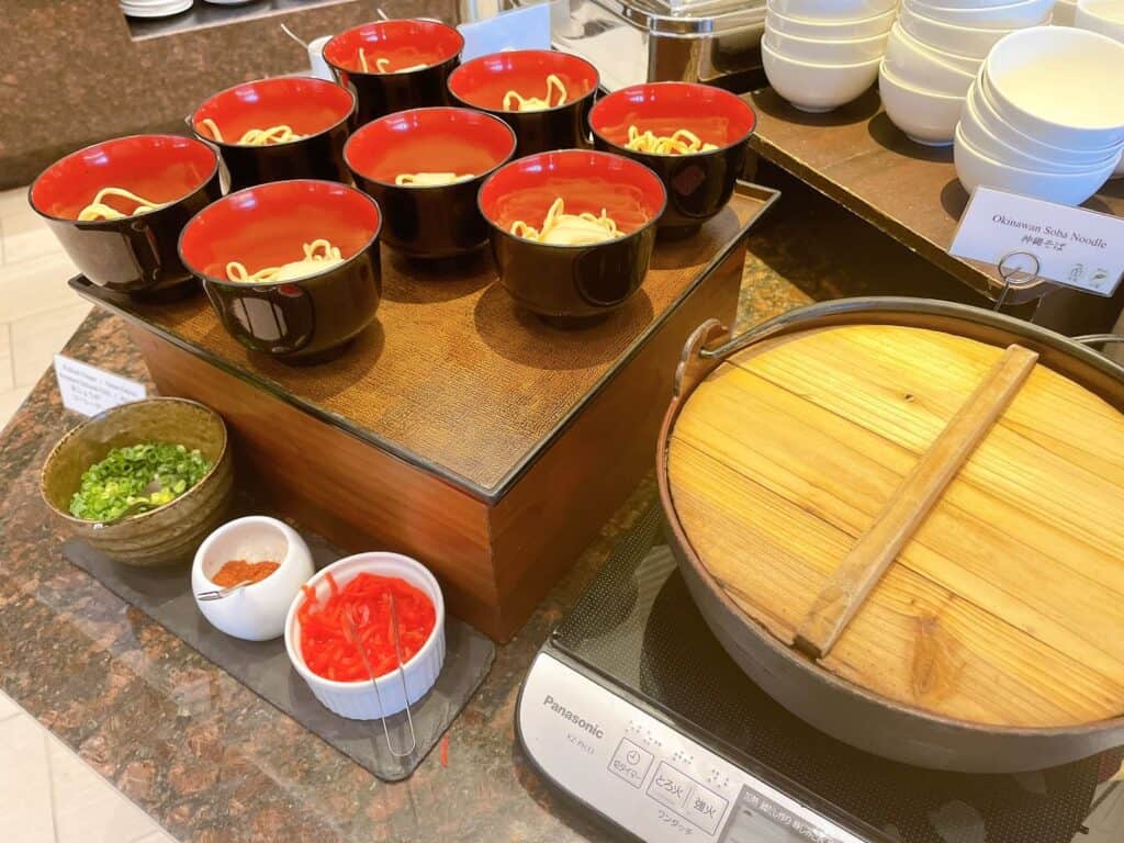 沖縄料理の定番、沖縄そば