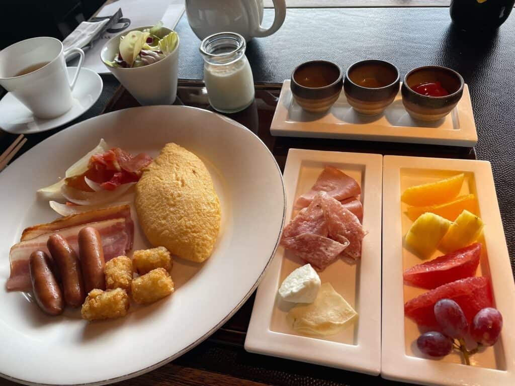 提供していただいたアメリカンブレックファースト