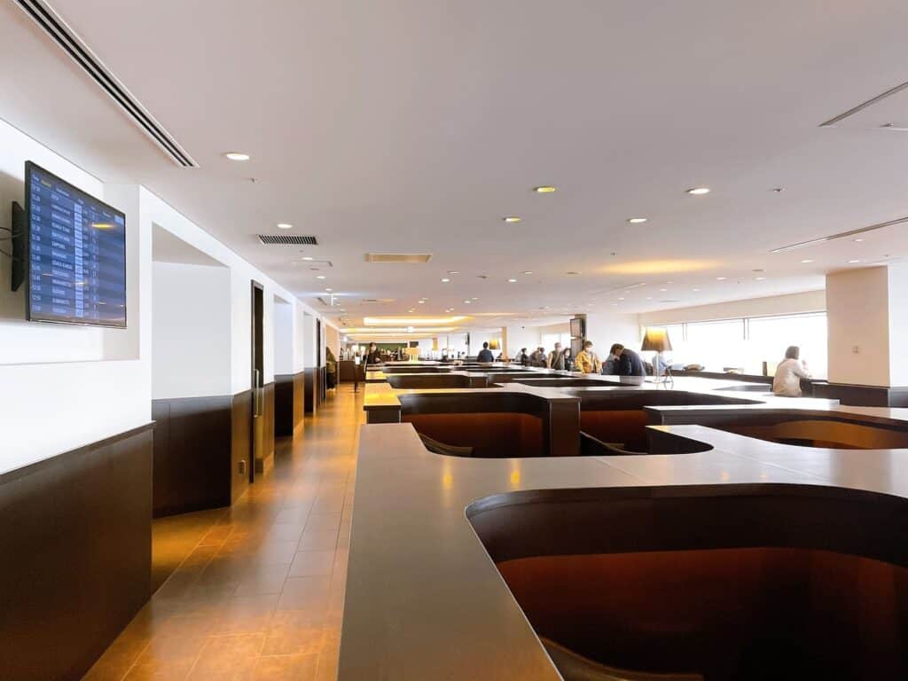 サクララウンジの全体の様子