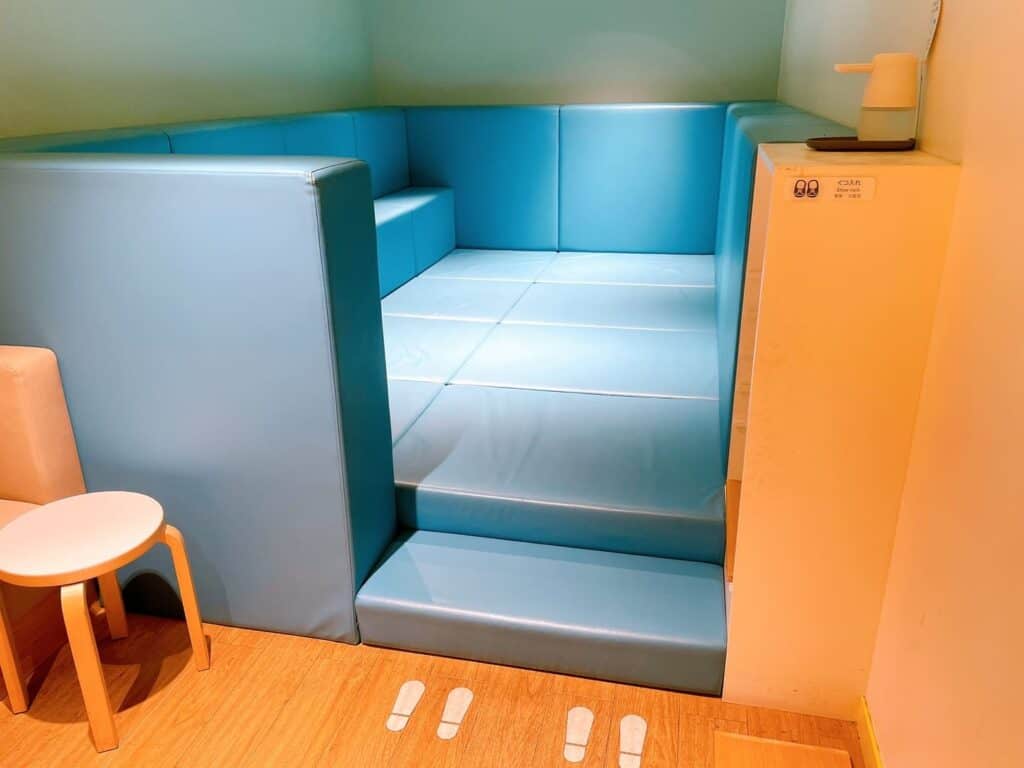 靴を脱いで遊べるプレイルーム