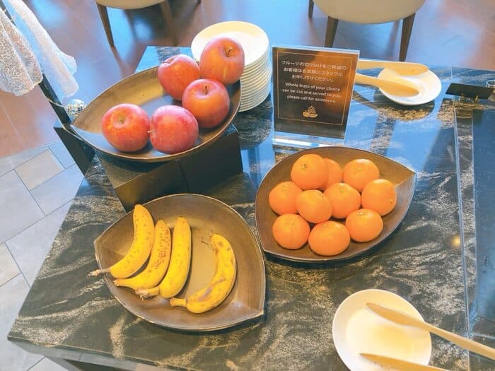 りんご、みかん、バナナなど