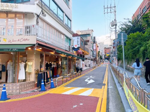 ソウル・ホンデの街並み