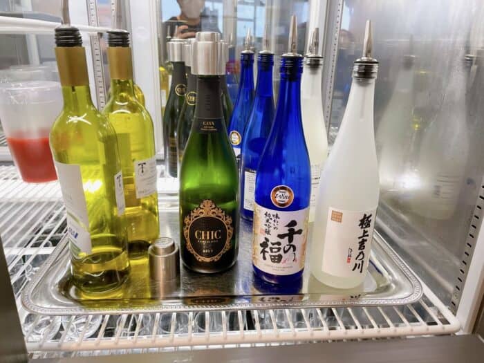 白ワインやスパークリングワイン