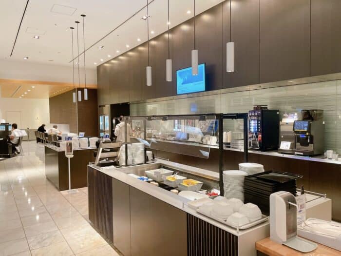 成田空港ANAラウンジ全体の様子