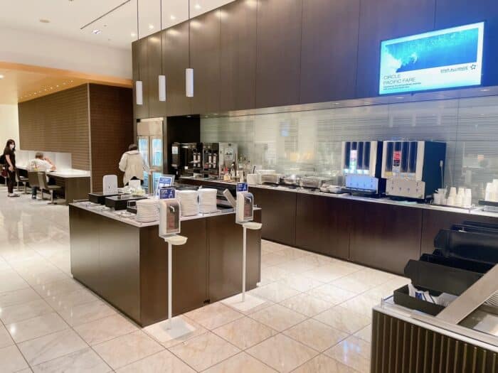 食事の提供されるエリア