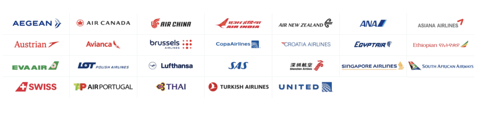 スターアライアンスに加盟している航空会社のロコ