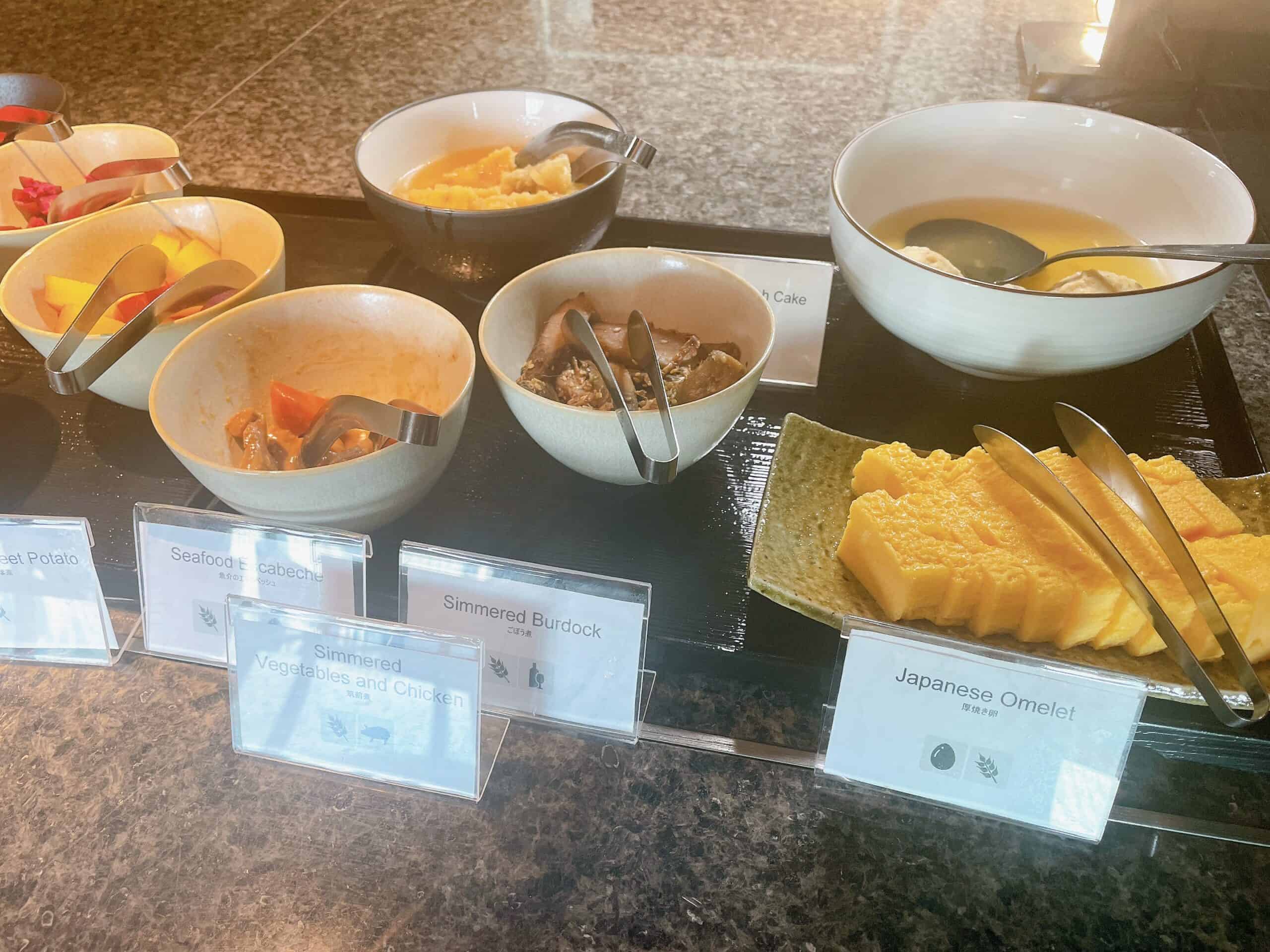 和食のラインナップ