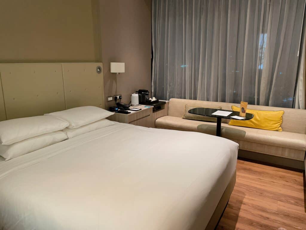 コートヤードマリオットシンガポールノベナのデラックスルーム