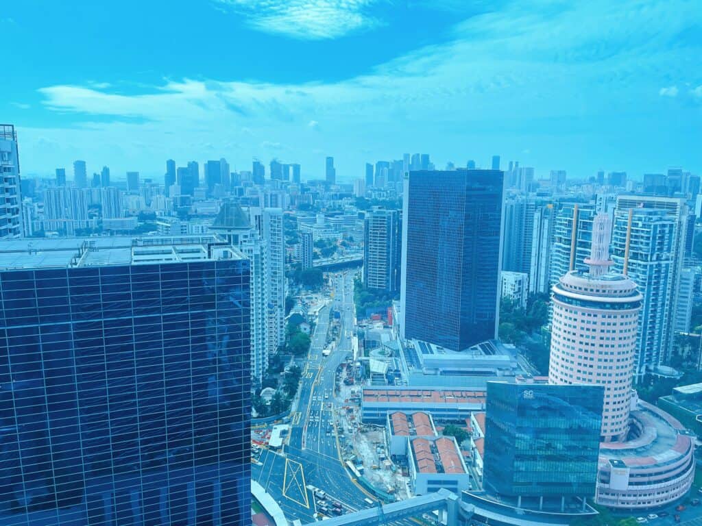 客室からの眺望