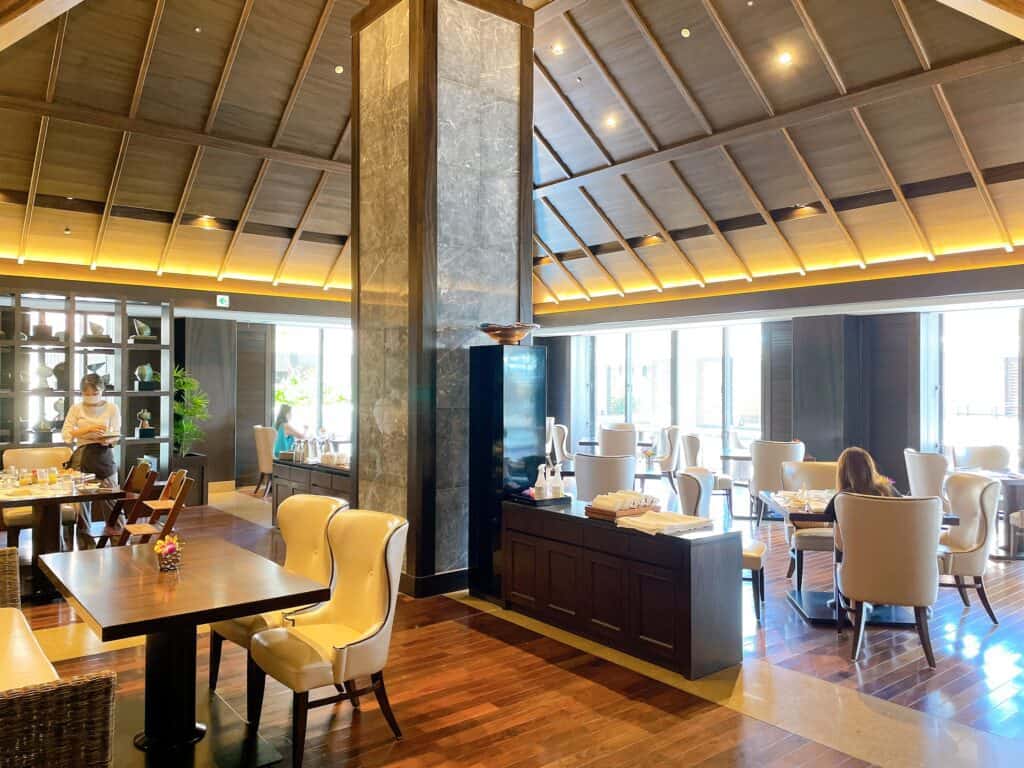 レストラン内の様子