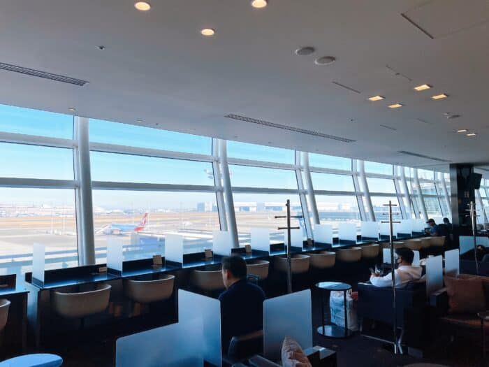 羽田空港ANAラウンジ
