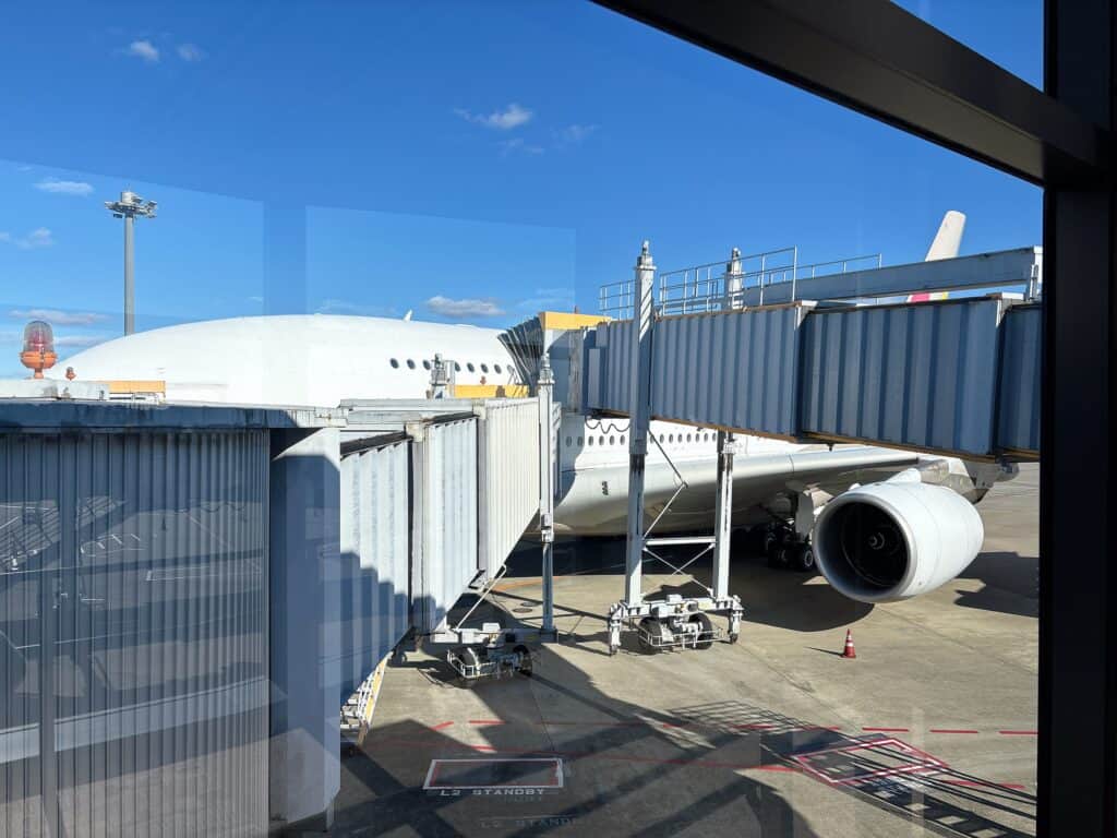 アシアナ航空の2階席