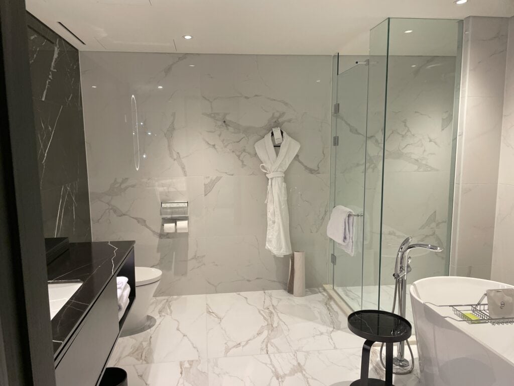 ルメリディアンソウル明洞のバスルーム