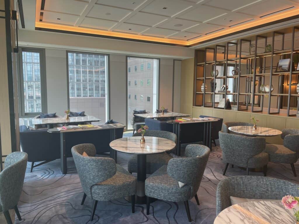 ルメリディアンソウル明洞のクラブラウンジ