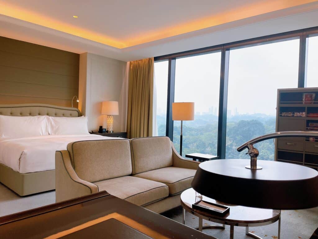 セントレジスクアラルンプールの客室