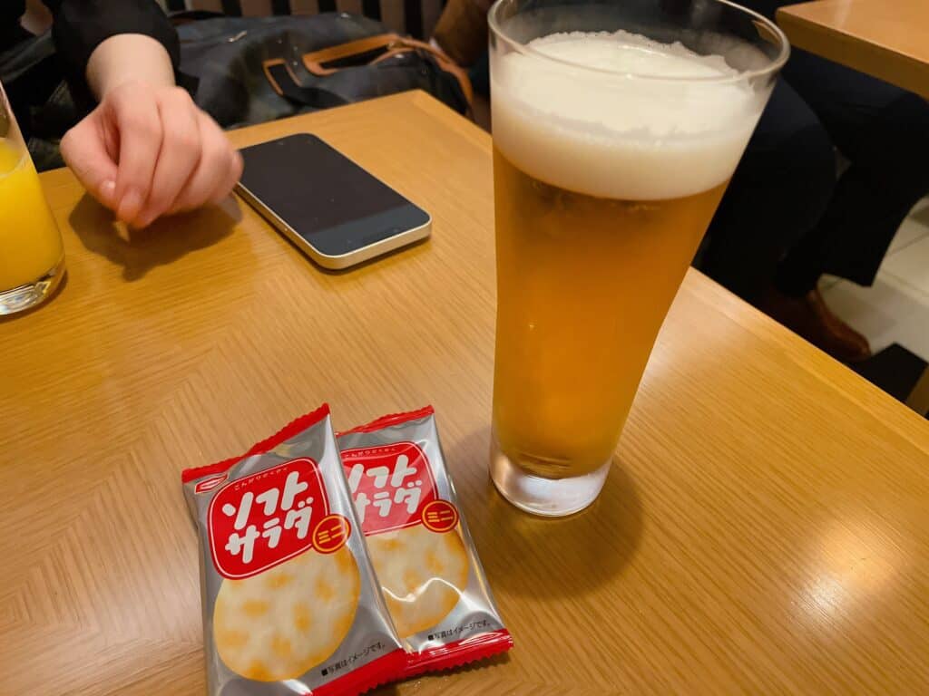 ビールとおつまみ