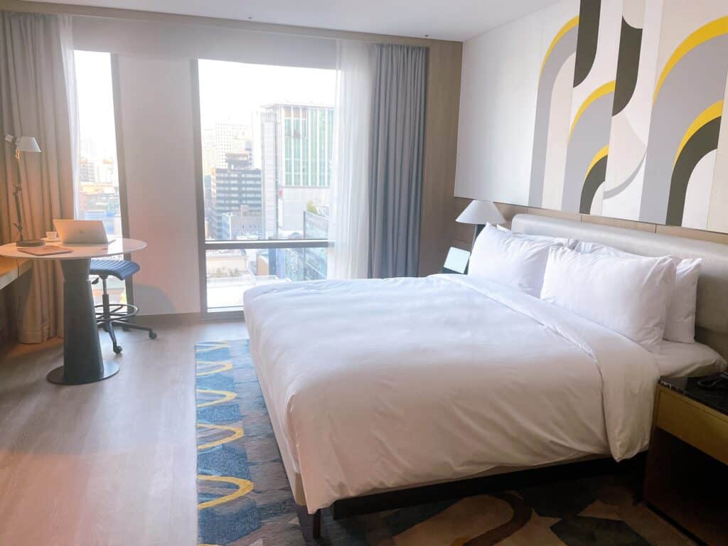 ルメリディアンソウル明洞の客室