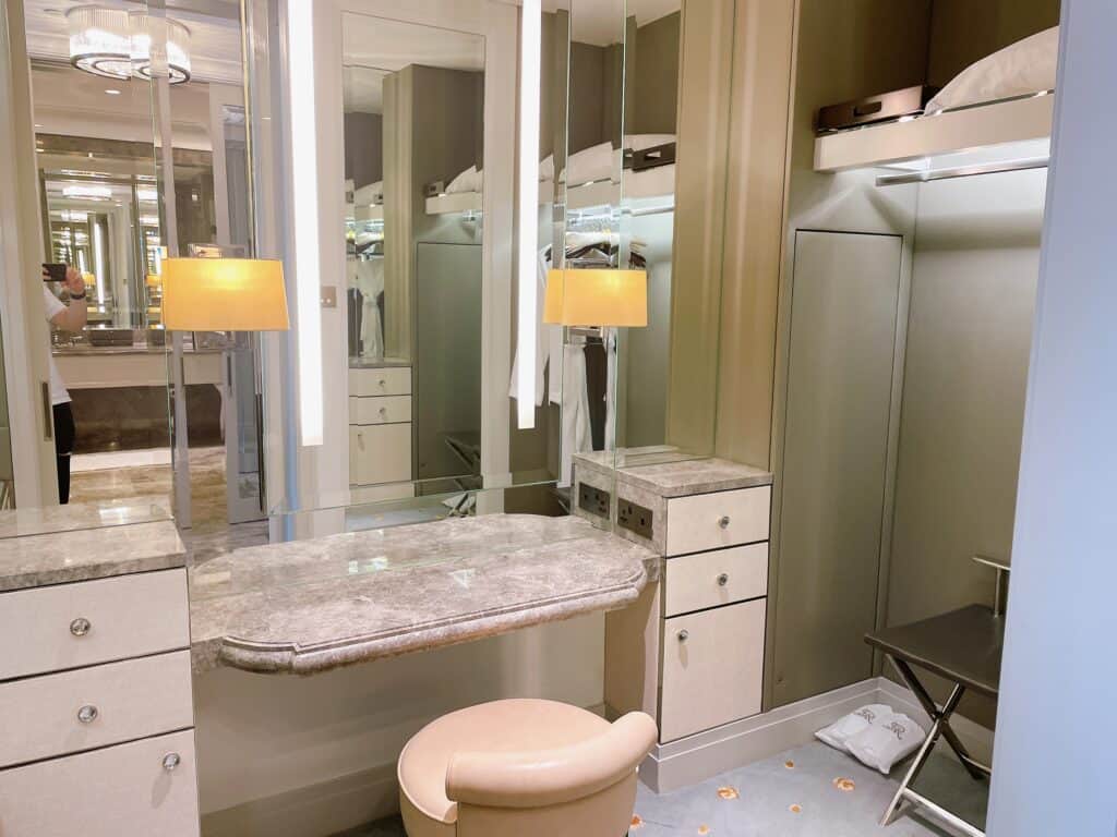  クローゼット全体の様子