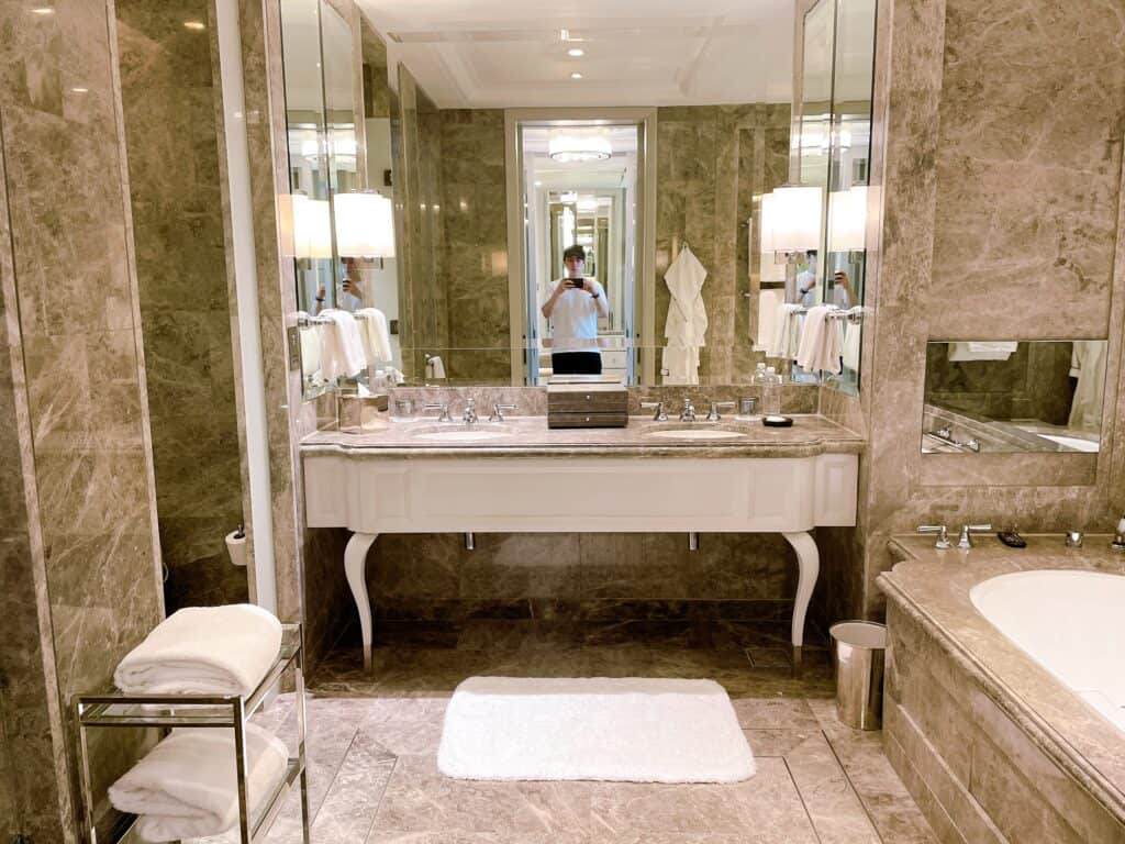 バスエリア全体の様子