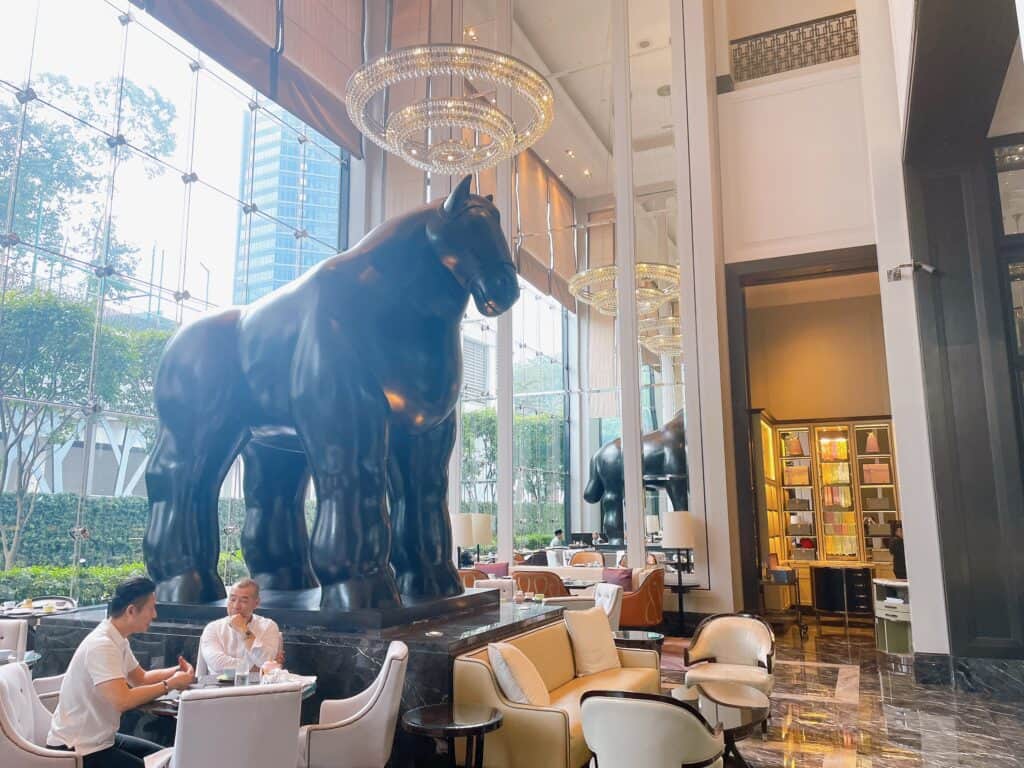 ロビーラウンジ内の様子