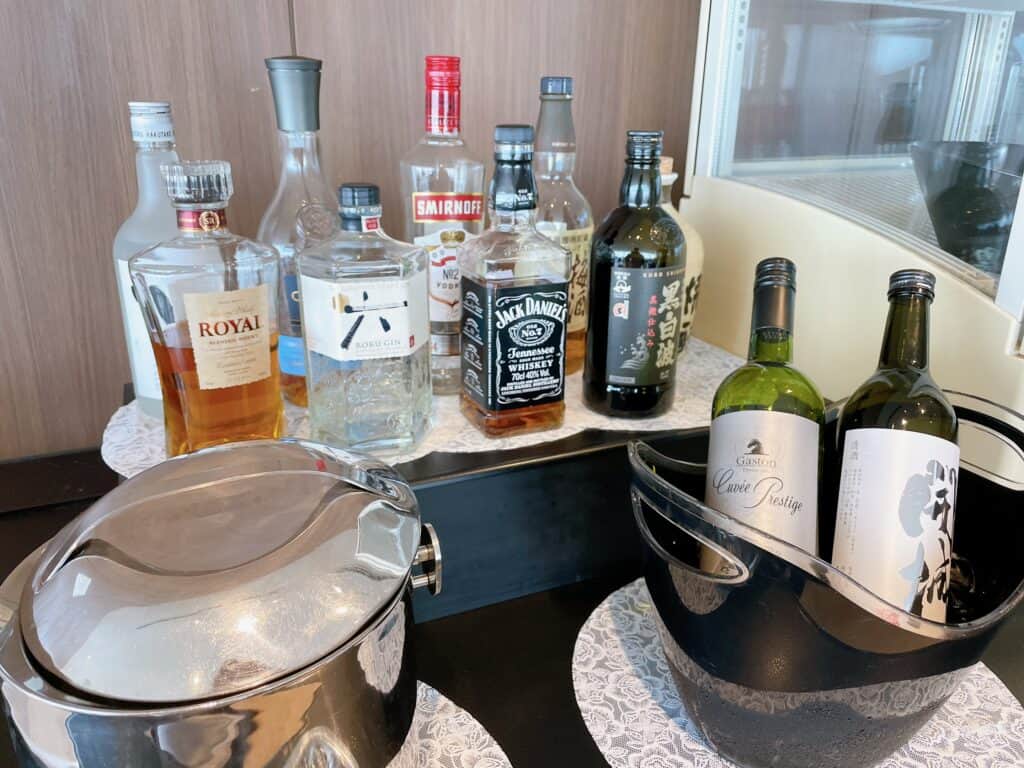 TIAT LOUNGE内で提供されるメニューの一部