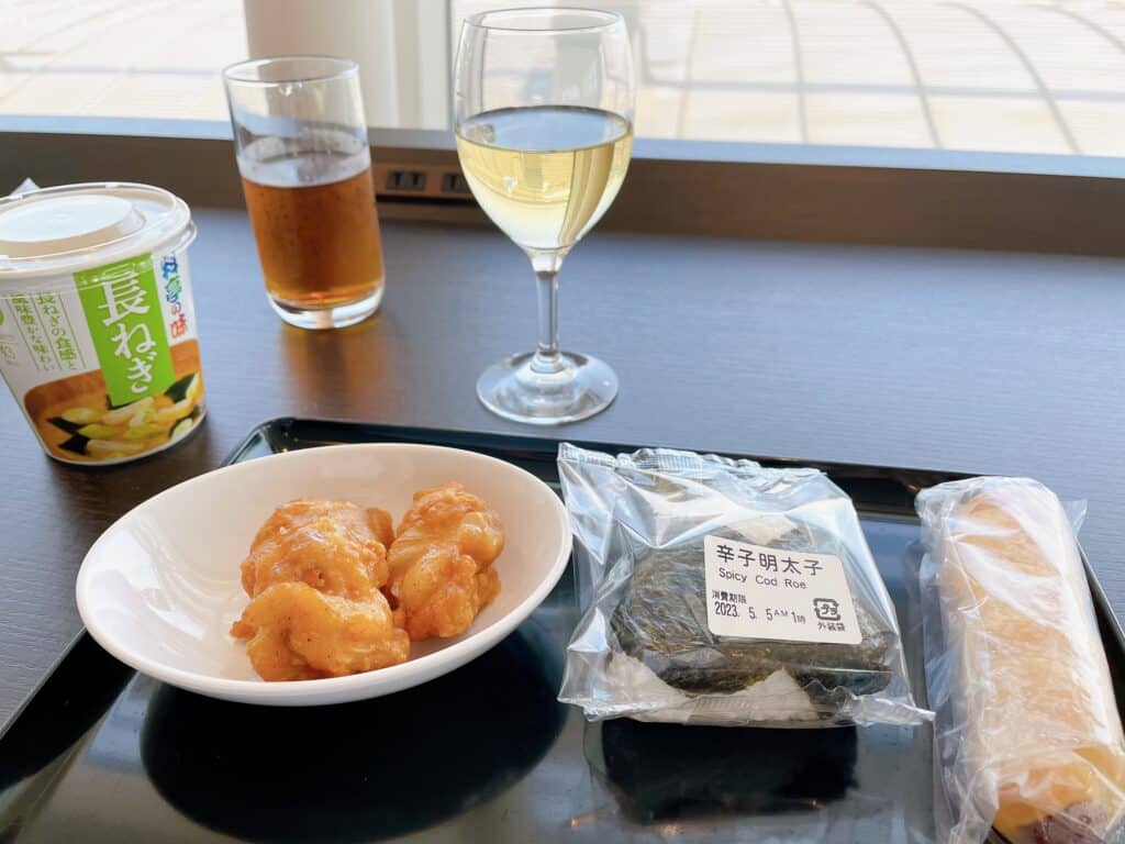 TIAT LOUNGEで提供されるアルコール