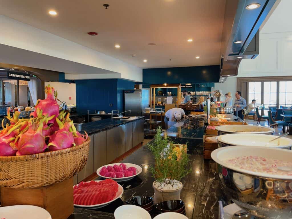 オープンキッチン内の様子