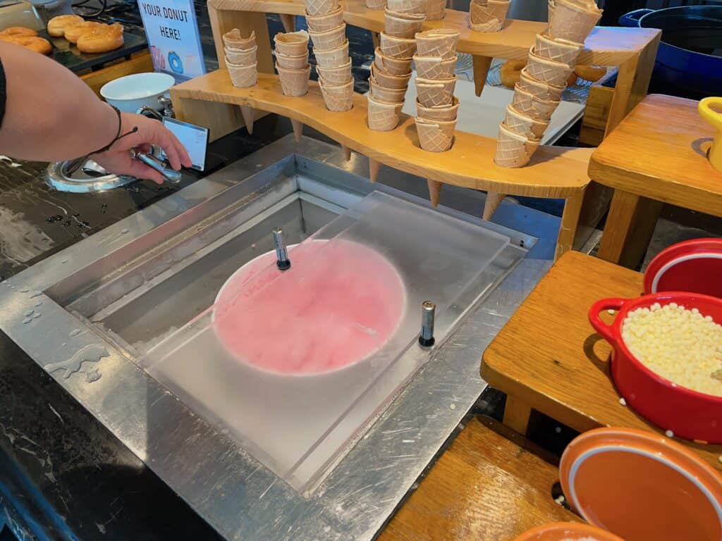 アイスクリームコーナー