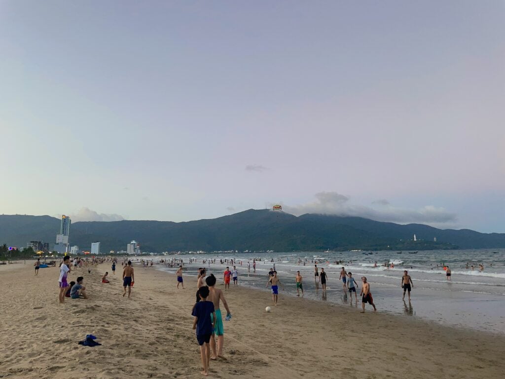 マイキービーチの様子