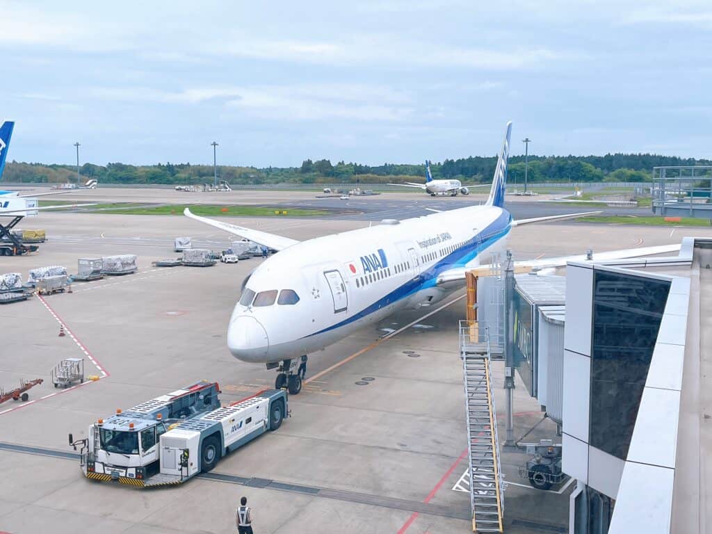 ANAボーイング787-9の機材