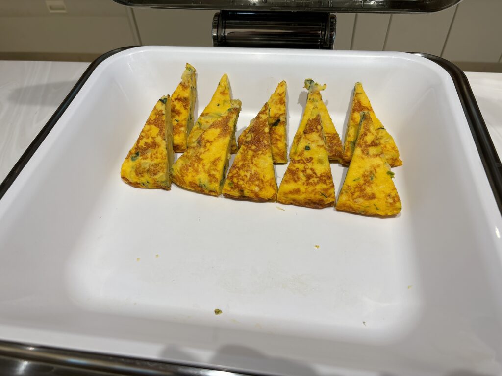 キッシュオムレツ