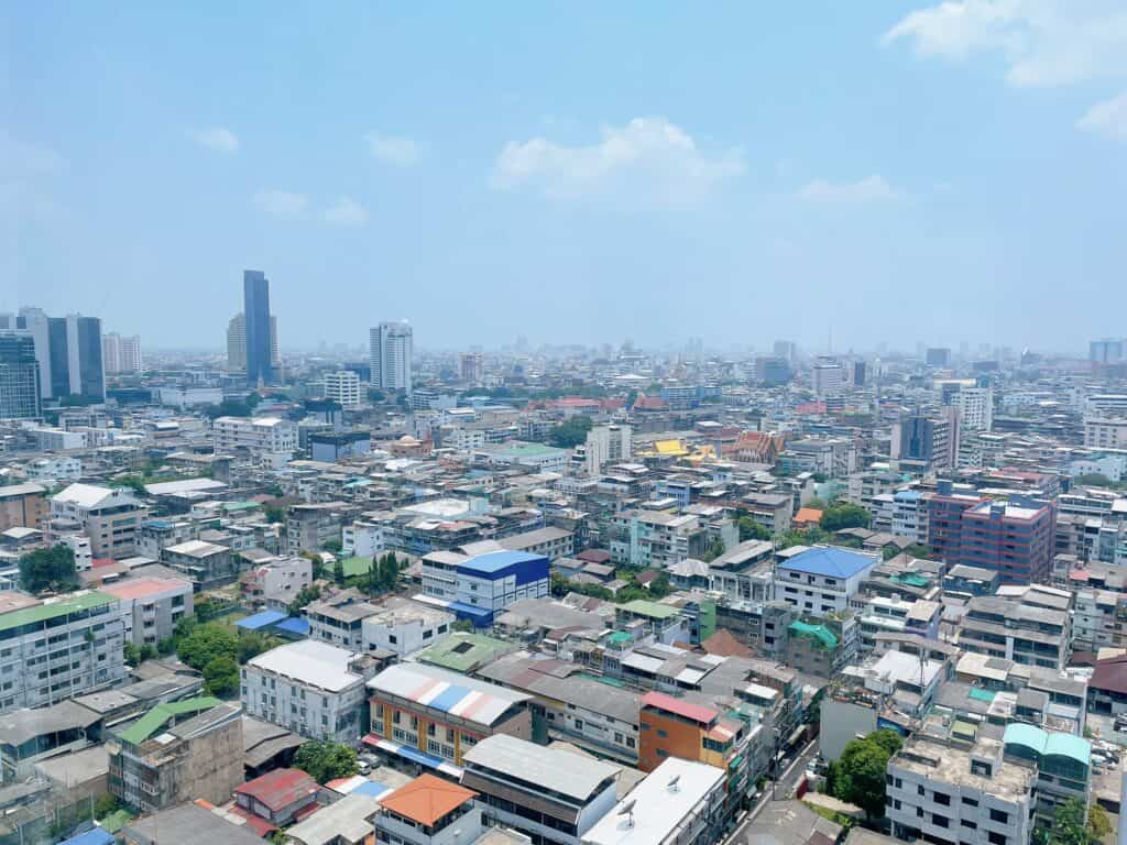 客室からの眺望