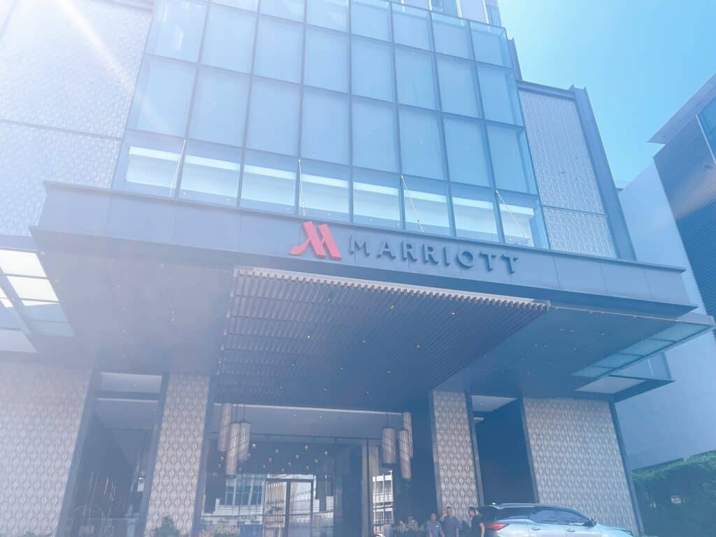 バンコクマリオットスリウォンの外観